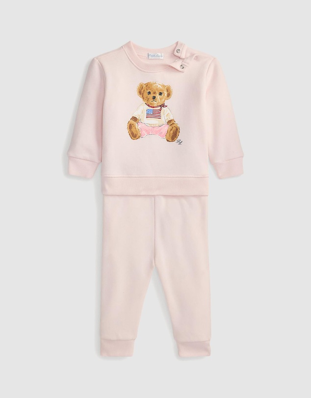 Polo Ralph Lauren - Polo Bear Fleece Sweatshirt & Pants - Babies