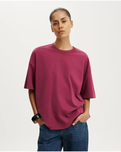 Cotton On - Boxy Short Sleeve Tee