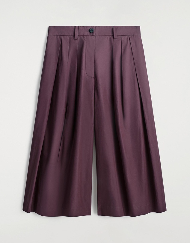 COS - Pleated Cotton Culottes