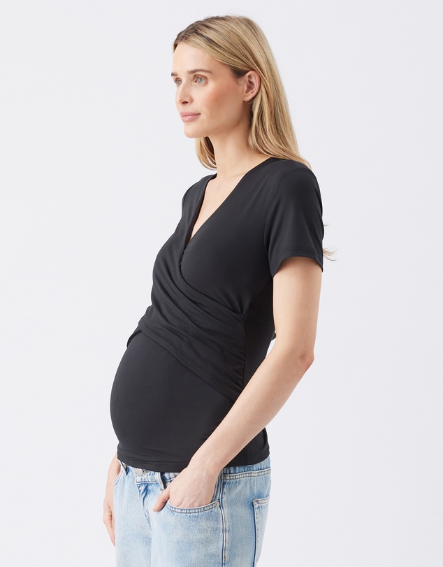 Ripe Maternity - Luxe Knit Embrace Nursing Tee