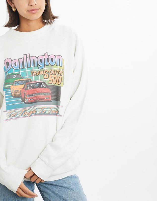 Vintage by The Real Deal - Pre Loved - Vintage 1989 Darlington TranSouth 500 Racing Sweatshirt