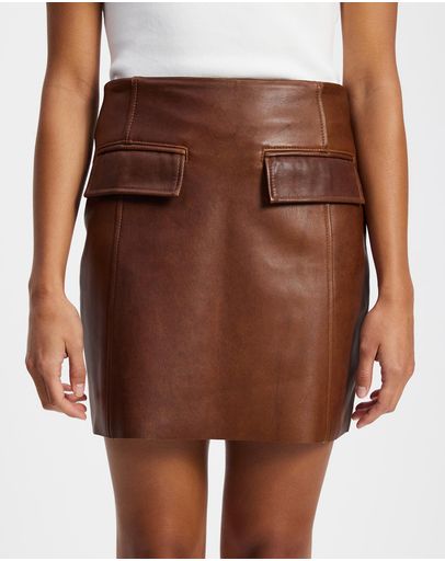 Vintage Chocolate Leather