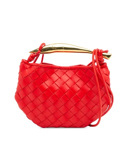 Pre-Loved by Azura Reborn - Pre-Loved Baby Lambskin Intrecciato Sardine