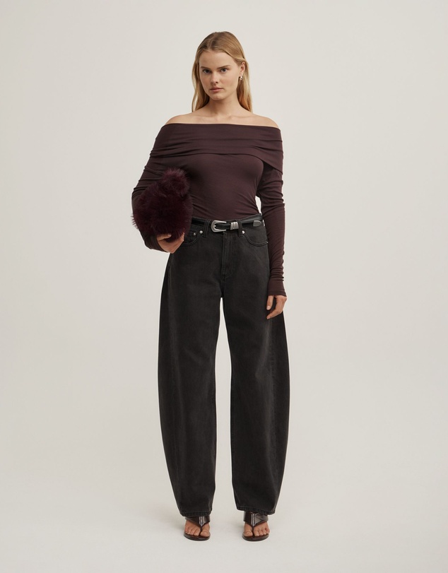 Witchery - Off Shoulder Long-sleeve Top
