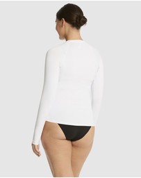 Sea Level Australia - Essentials Long Sleeve Rash Vest - Full Zipper