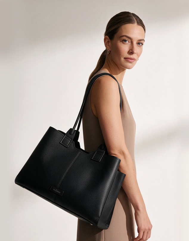 Milleni - Milleni Vegan Leather Tote Bag