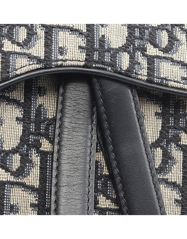 Pre-Loved by Azura Reborn - Pre-Loved Mini Oblique Canvas Saddle Bag