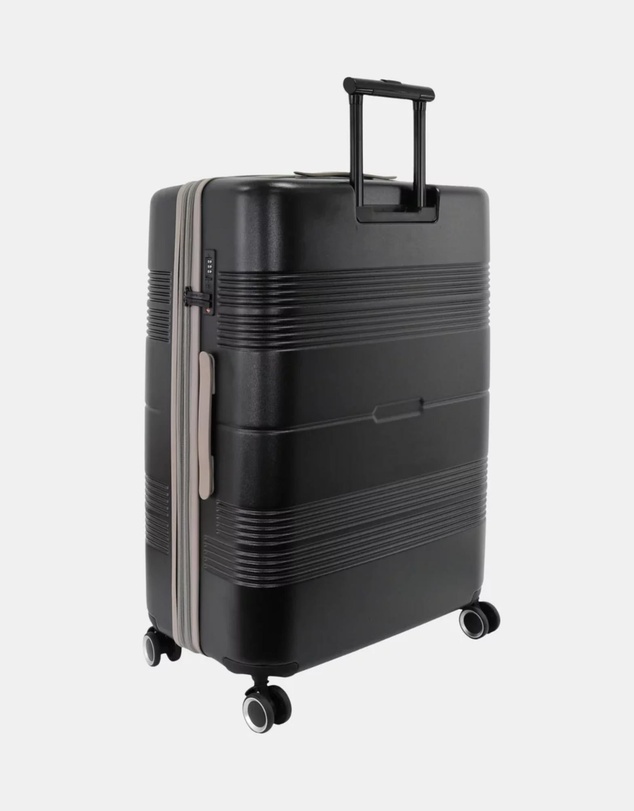 Pierre Cardin - Pierre Cardin 80cm Large Travel Hard Shell Suitcase