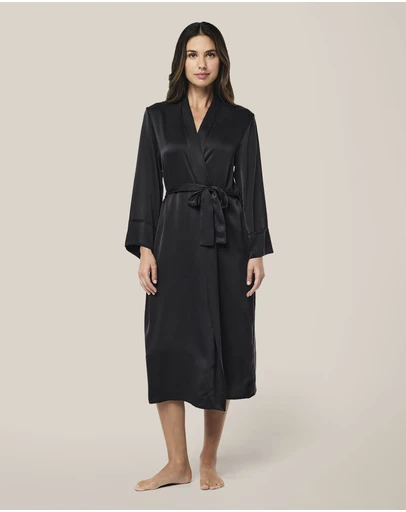 Papinelle - Audrey Washable Silk Long Robe