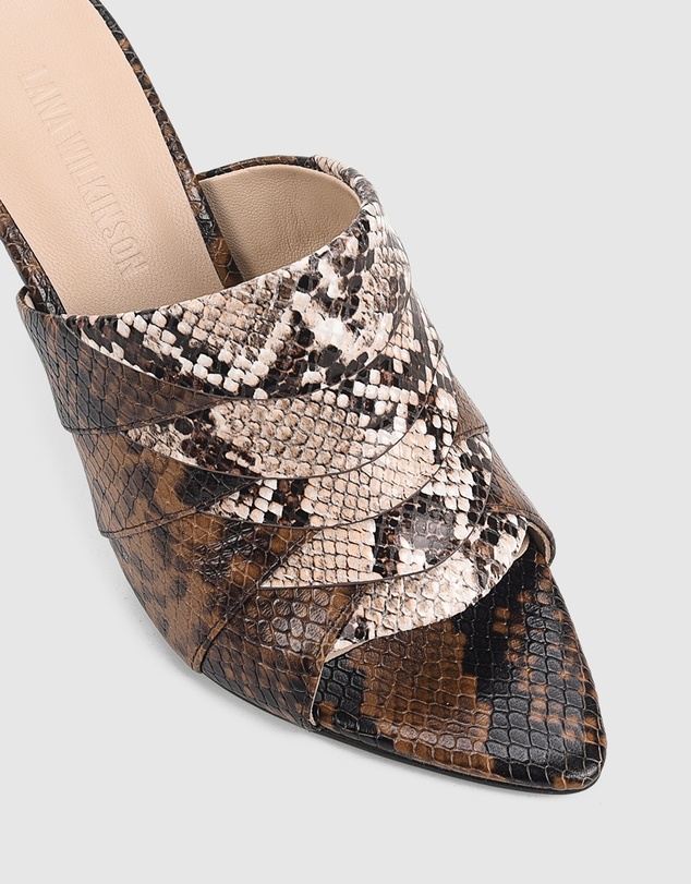 LANA WILKINSON - Ama Peep Toe Mule