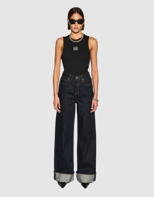 Ksubi - STACKED SYNDICATE TANK XTRA BLACK