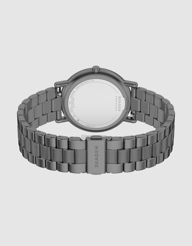 Skagen - Signatur Gun-Metal Analogue Watch