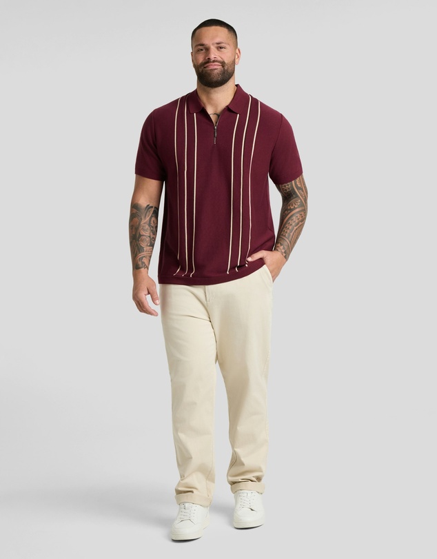 Johnny Bigg - Chandler Stripe Knit Polo