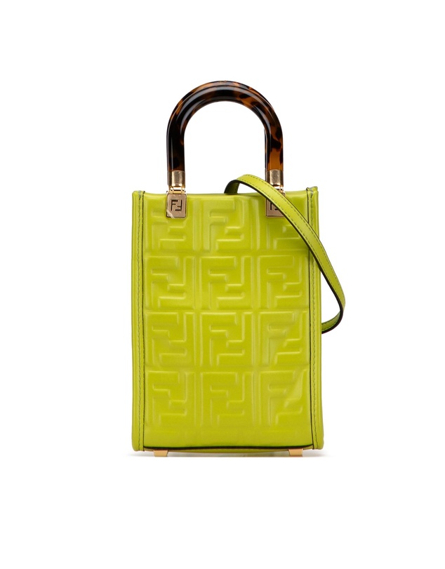 Pre-Loved by Azura Reborn - Pre-Loved Mini Zucca Embossed Leather Sunshine Shopper Tote