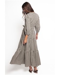 Petal & Pup - Dixon Maxi Dress - Black Ditsy Floral