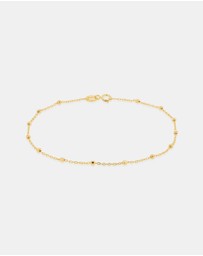 Zoe Olivia - 9K Gold Linea Intermittent Ball Bracelet