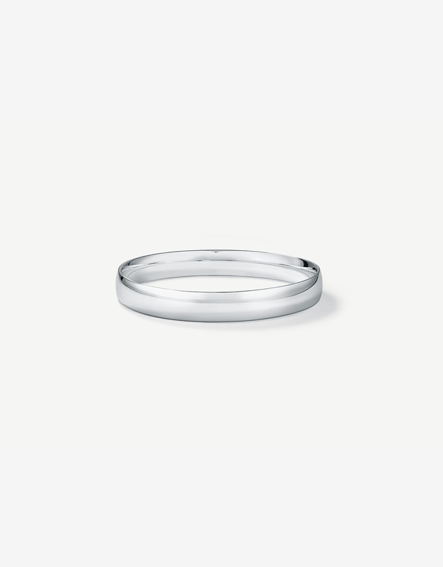 Michael Hill - 10mm Solid Round Bangle in Sterling Silver