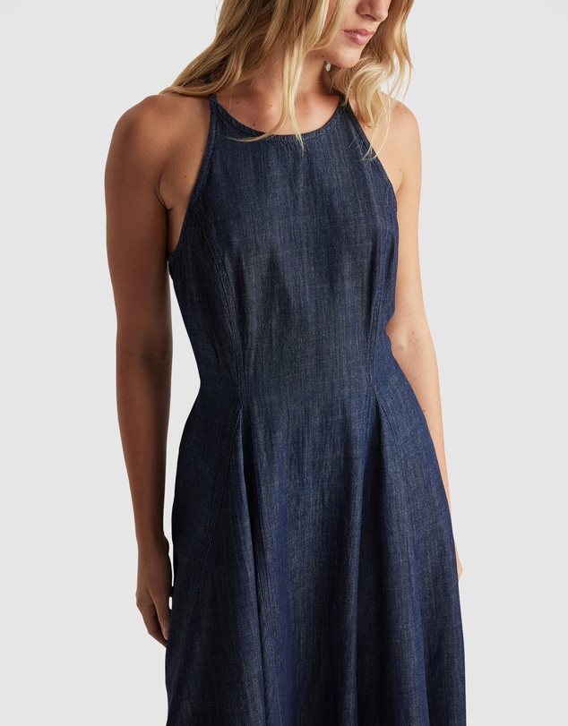 Decjuba - Darcy Denim Maxi Dress