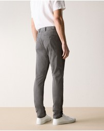 Trenery - Slim Chino Pant in Smoke