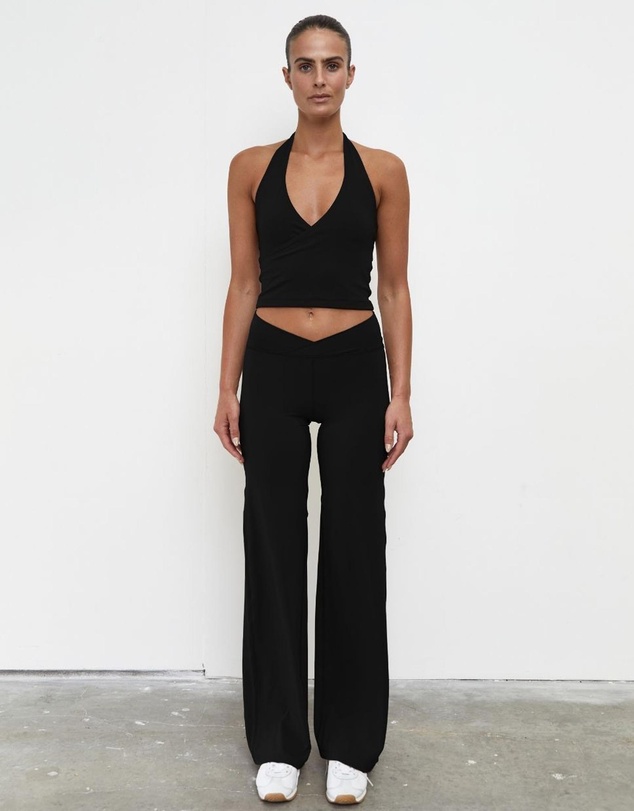 Pinky & Kamal - Straight Leg Wrap Pants