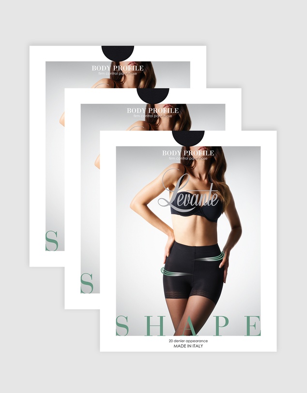Levante - 3 Pack Body Profile Sheer