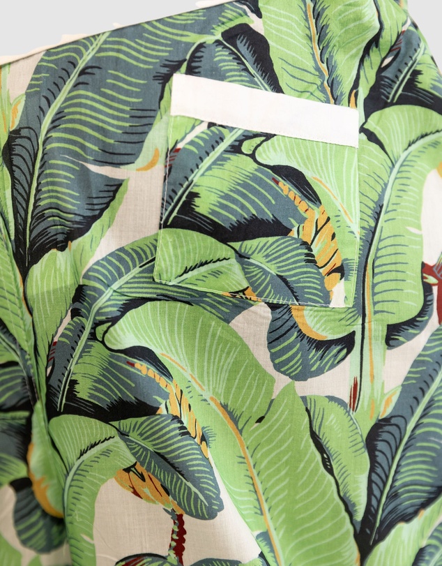 Sant And Abel - Men's Martinique® Green Banana Leaf PJ Pants