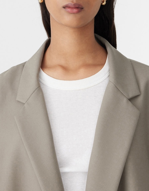 Bassike - Soft Longerline Coat