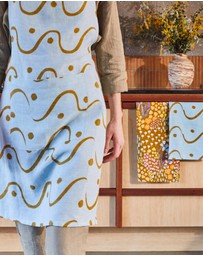 Mosey Me - Whitewash Apron