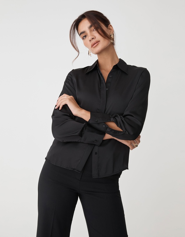 Forcast - Mae Satin Shirt