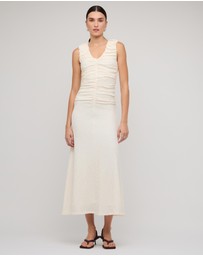 Staple the Label - Lyric Gathered Midi Dress