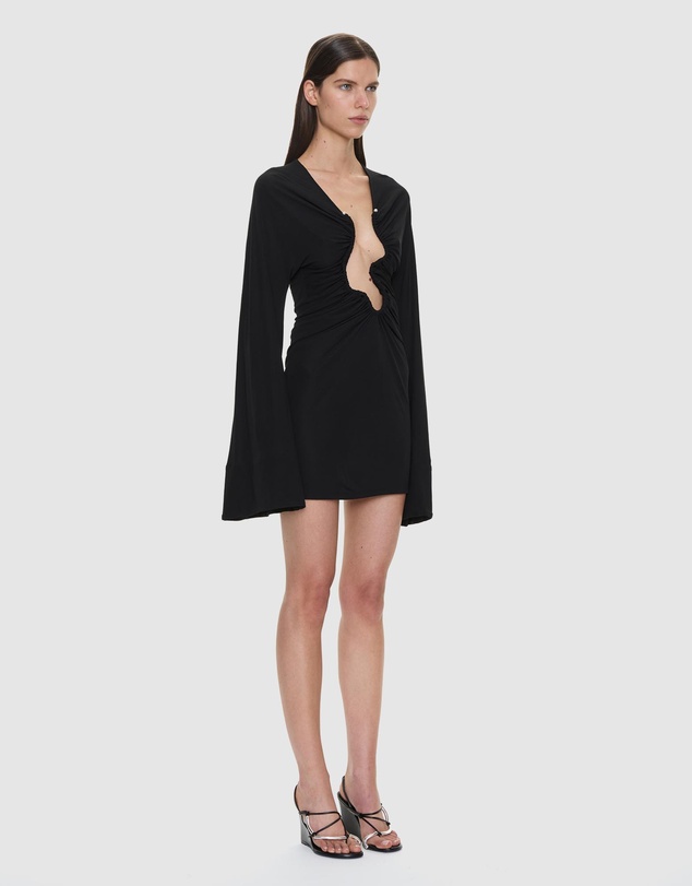 Christopher Esber - Salacia Ruched LS Mini Dress