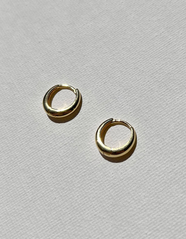 SAINT VALENTINE - Positano Mini Hoops - Gold