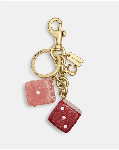 Coach - Resin Dice Bag Charm