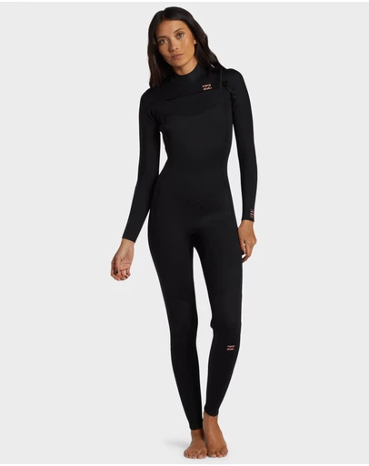 Billabong - Womens 3/2mm Foil Chest Zip Wetsuit