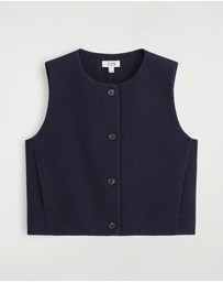 COS - Boiled Merino Wool Waistcoat