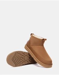 EVERAU - Australian Shepherd Ugg Fyrell Cow Suede Upper UGG Boots