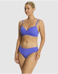 Sea Level Australia - Essentials Edit Cross Front Moulded Underwire Bra
