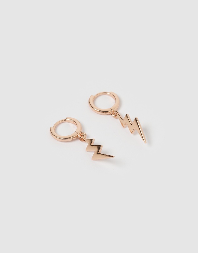 Izoa - Stormi Huggie Earrings