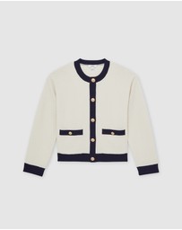 REISS - Olive Cardigan