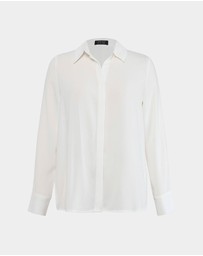 Forcast - Kevin Relax Fit Crepe Shirt