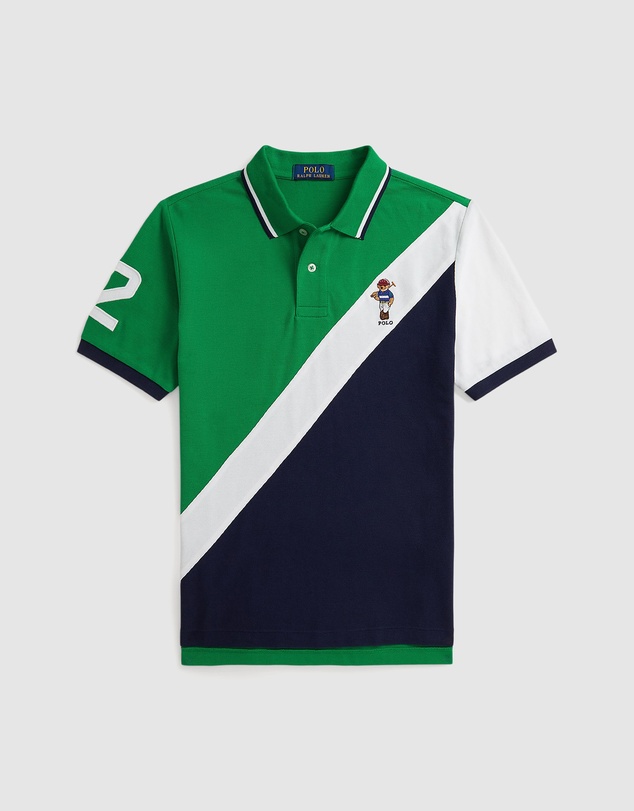 Polo Ralph Lauren - Polo Bear Cotton Mesh Polo Shirt - Teens