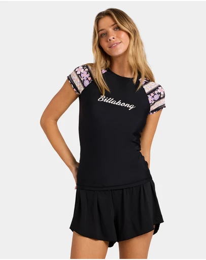 Billabong - Womens Forevermore Short Sleeve Rashguard