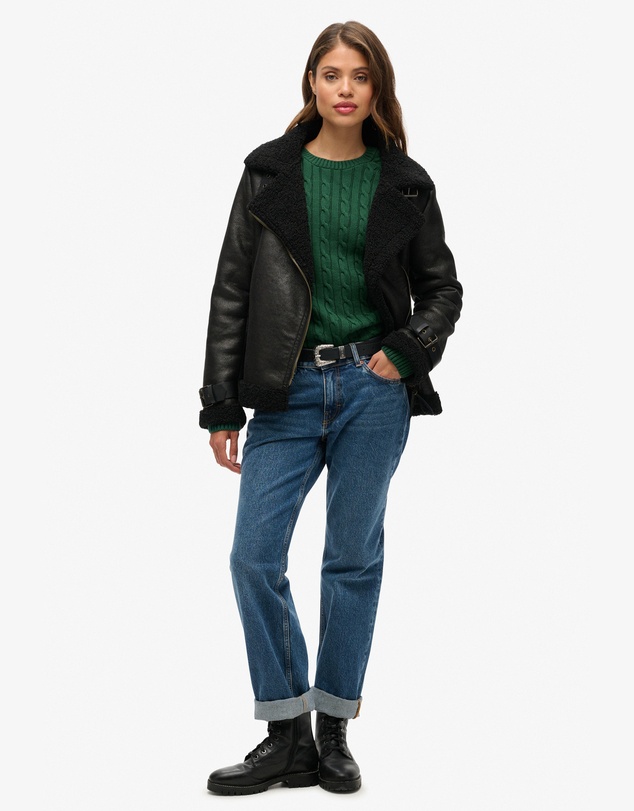 Superdry - Slouchy Cable Knit