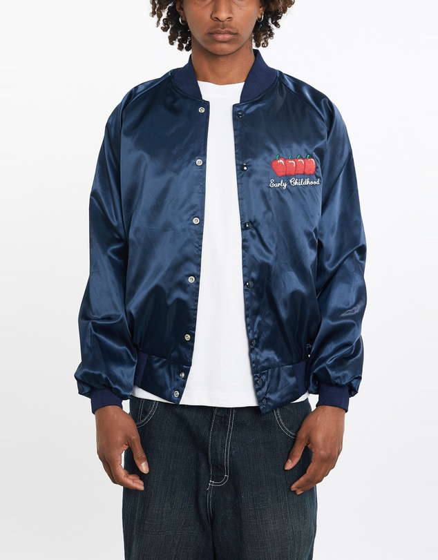 Vintage by The Real Deal - Pre Loved - Vintage 80s Early Childhood Satin Bomber Jacket
