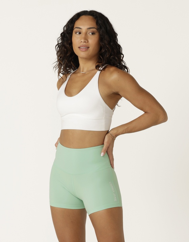 Lorna Jane - Lotus No Chafe Phone Pocket 9cm Bike Shorts