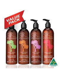 Silk Oil of Morocco - Silk Oil of Morocco - Exotic Essence Argan Oil Body Wash Collection