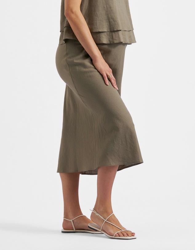 Ripe Maternity - Debbie Linen Skirt