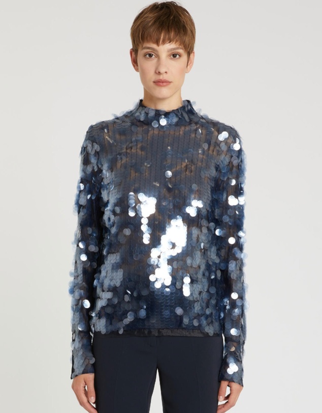 Marella - Sequin Tulle Top