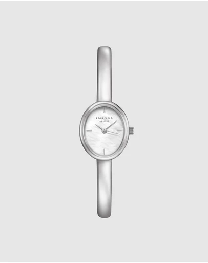 Rosefield - Studio Bangle Silver-Tone Watch