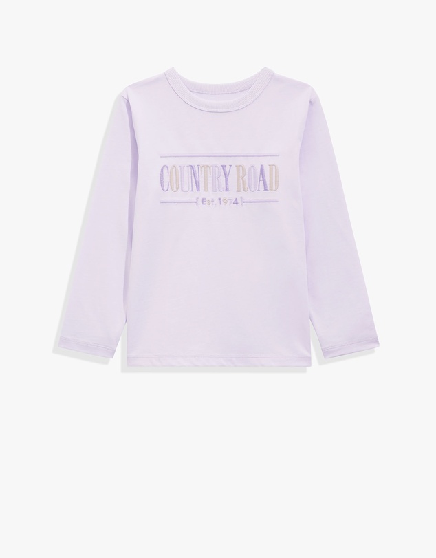 Country Road - Australian Cotton Long Sleeve Heritage T-shirt